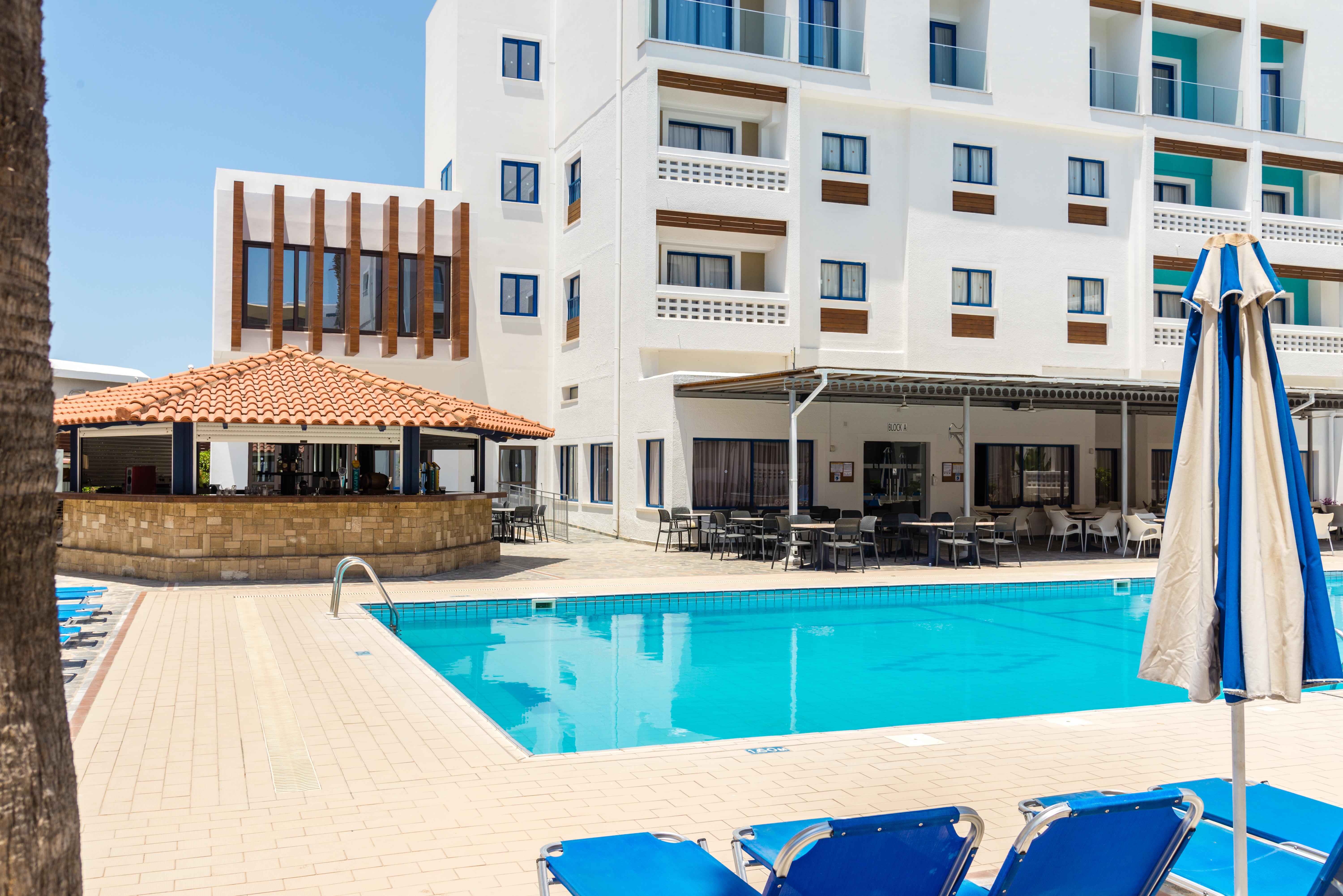 Kefalos Damon Hotel Apartments Paphos Exterior foto