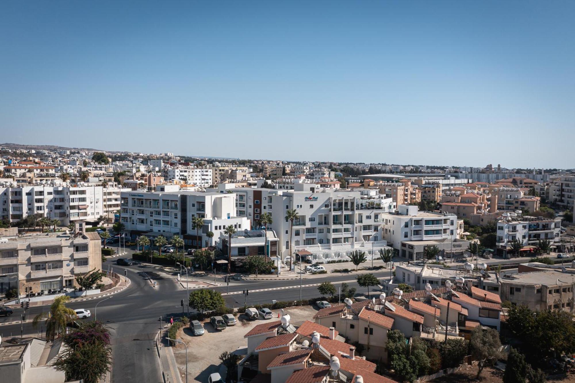 Kefalos Damon Hotel Apartments Paphos Exterior foto